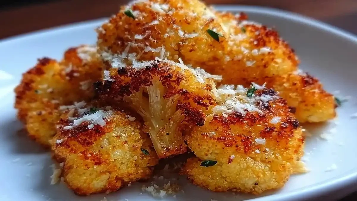 Recette de Chou-Fleur Croquant au Parmesan, un délice croquant et savoureux.