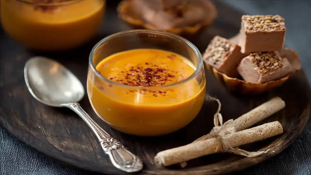Potimarron aux épices et foie gras avec mouillette de pain d’épices