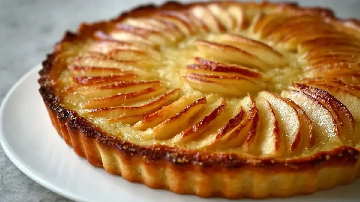 Tarte fine aux pommes facile et rapide