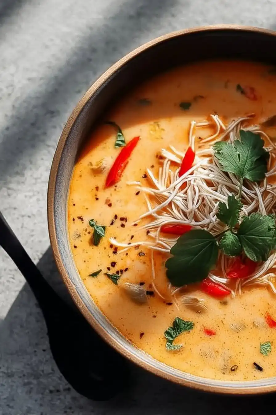 Soupe au Curry de Coco Thaï