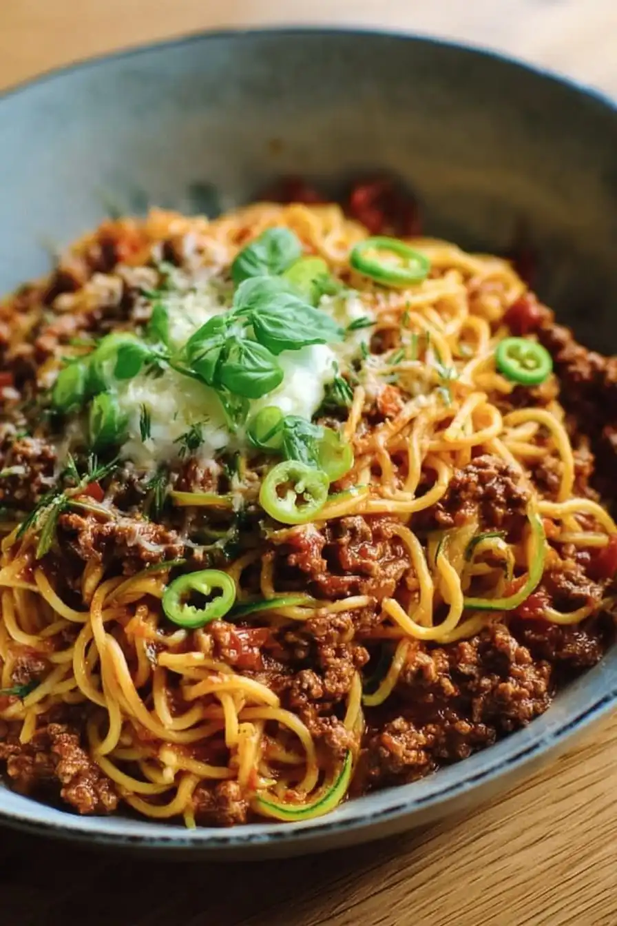 Spaghetti Cowboy en Casserole