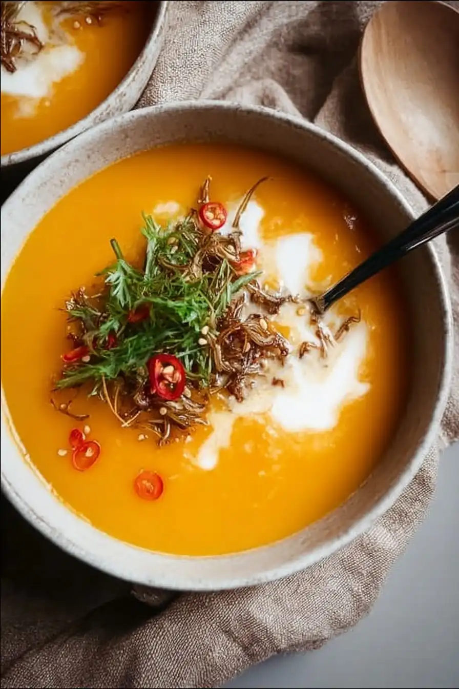Thai pumpkin soup