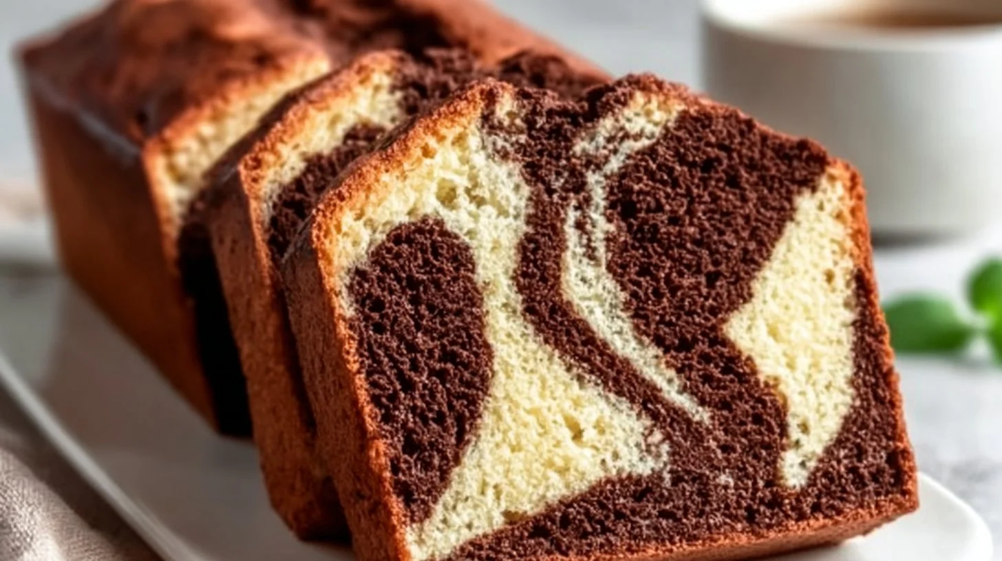 Cake Marbré au Chocolat