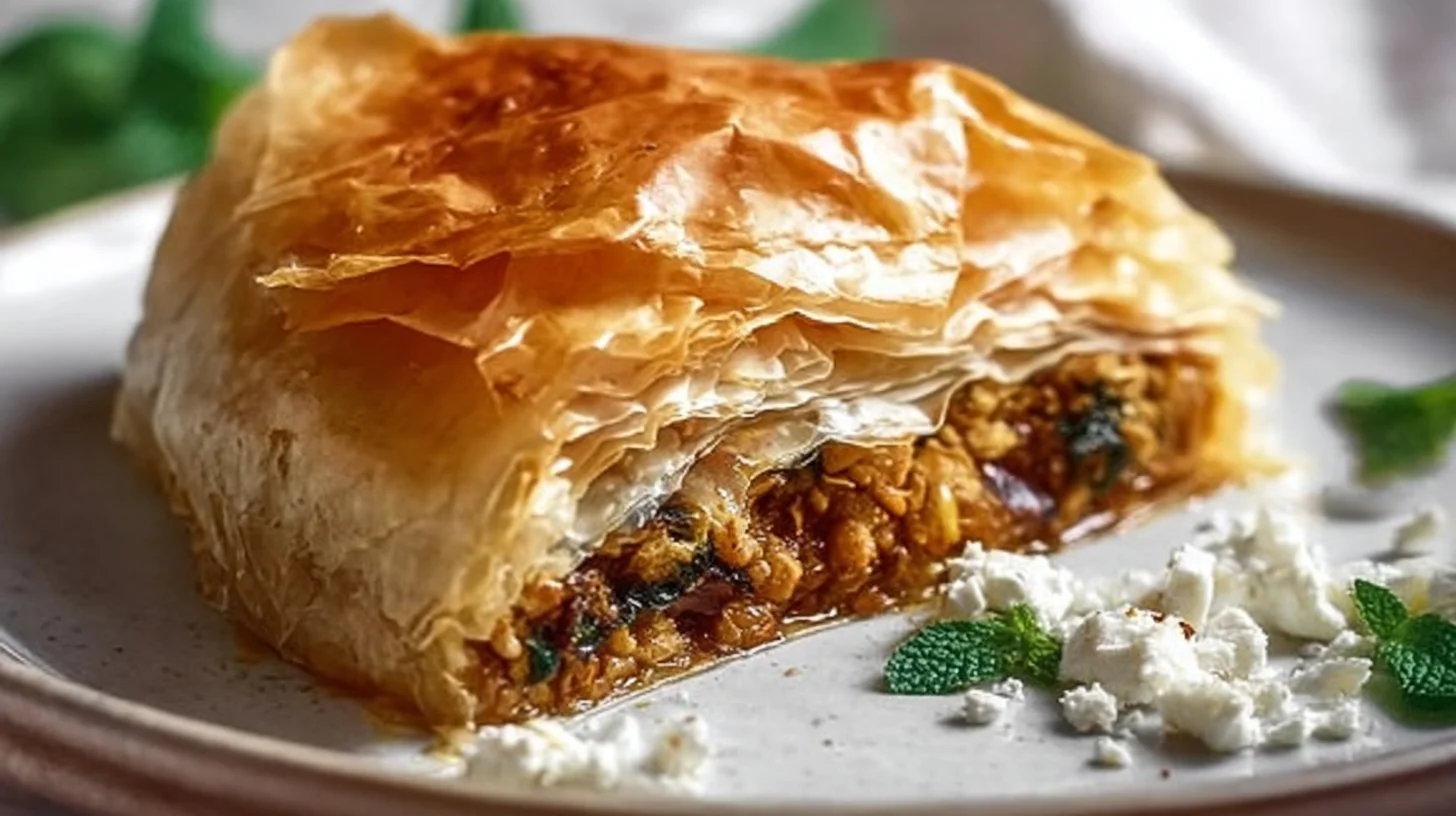 Pastilla marocaine au poulet