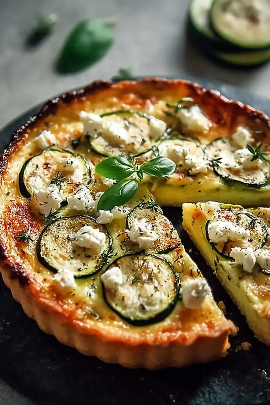 Tarte Courgette Feta : Une délicieuse douceur méditerranéenne