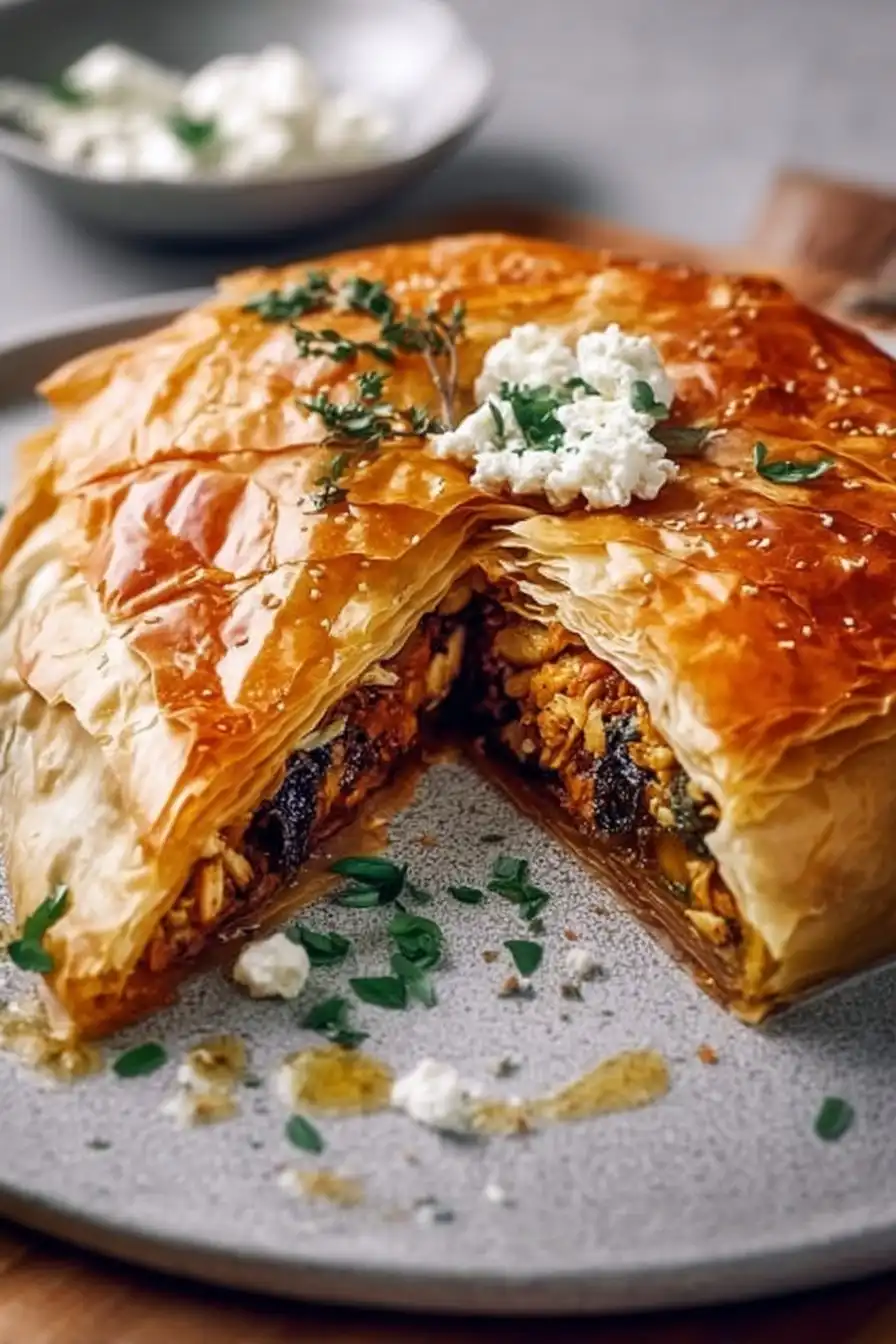 Pastilla marocaine au poulet