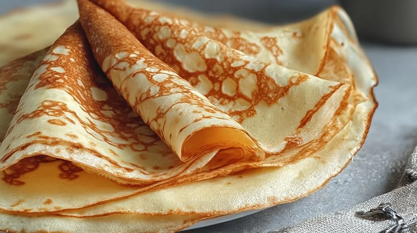 Crêpes moelleuses à la vanille : un dessert réconfortant