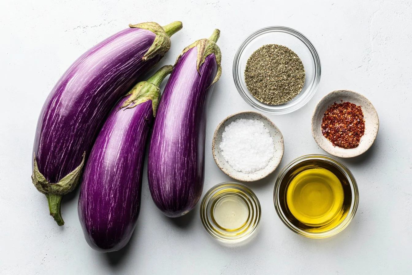 Aubergines rôties