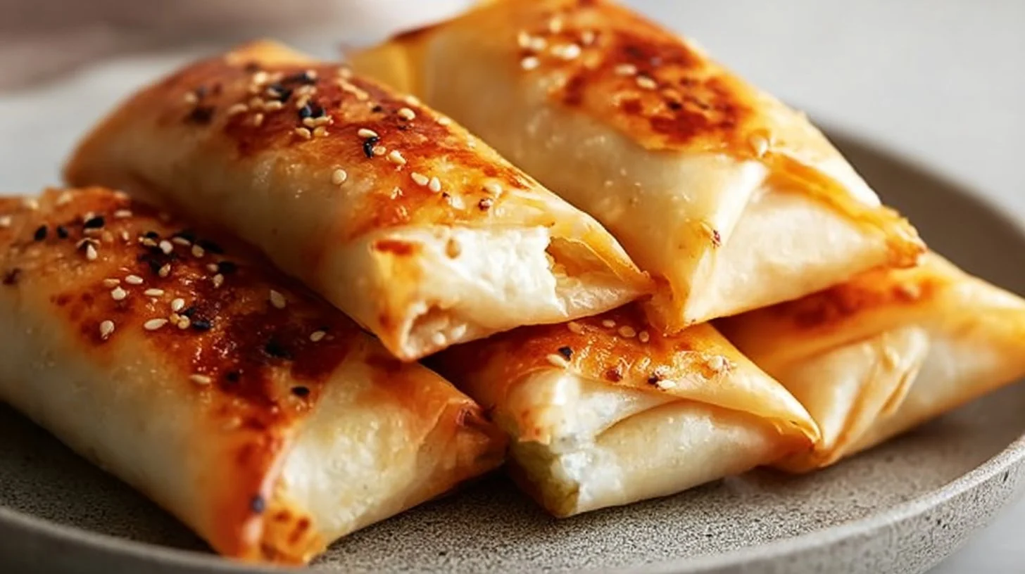 Bricks croustillants à la feta et au miel : un apéritif facile et savoureux