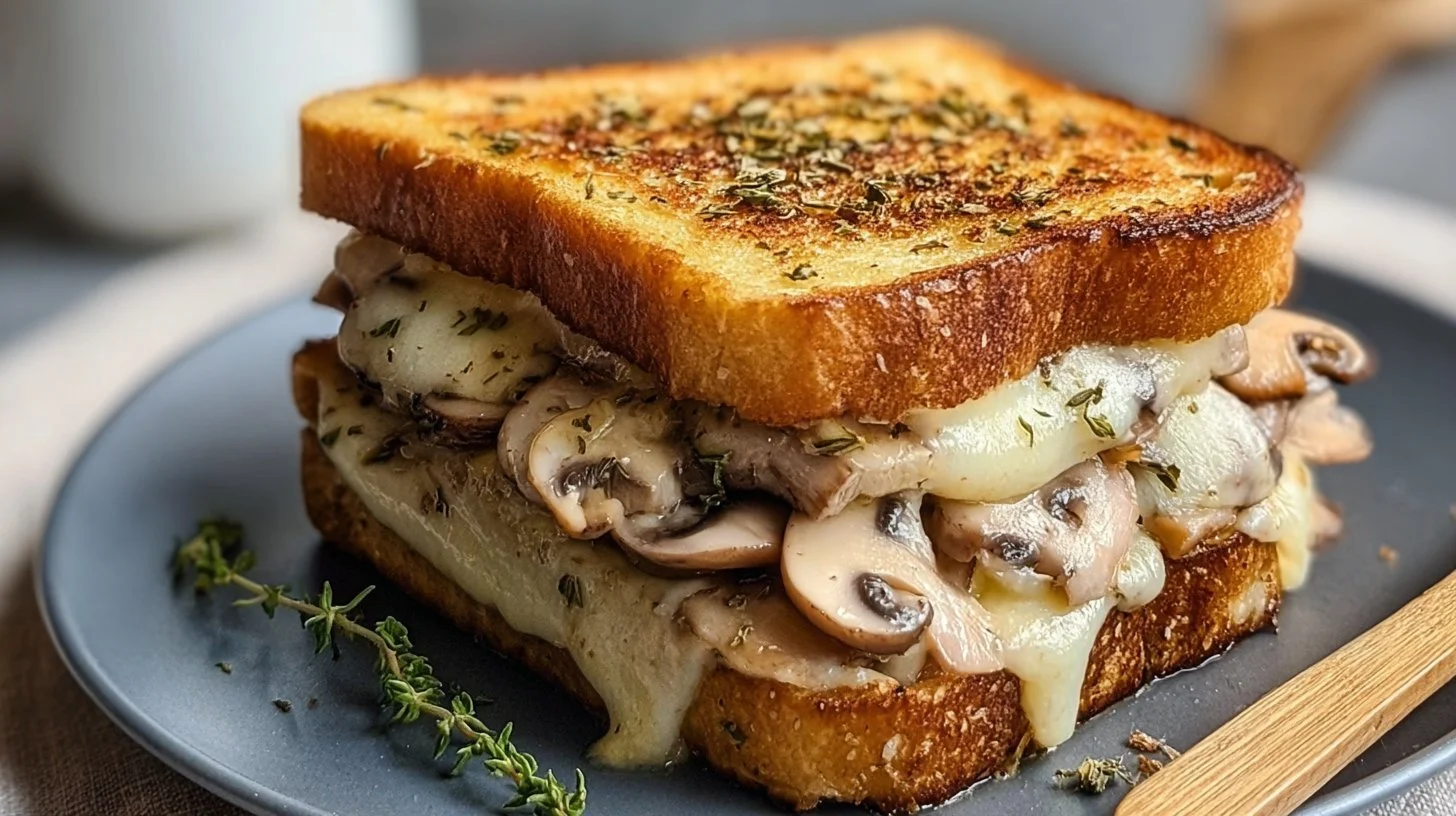 Croque-Monsieur crémeux aux champignons : un dîner rapide et healthy