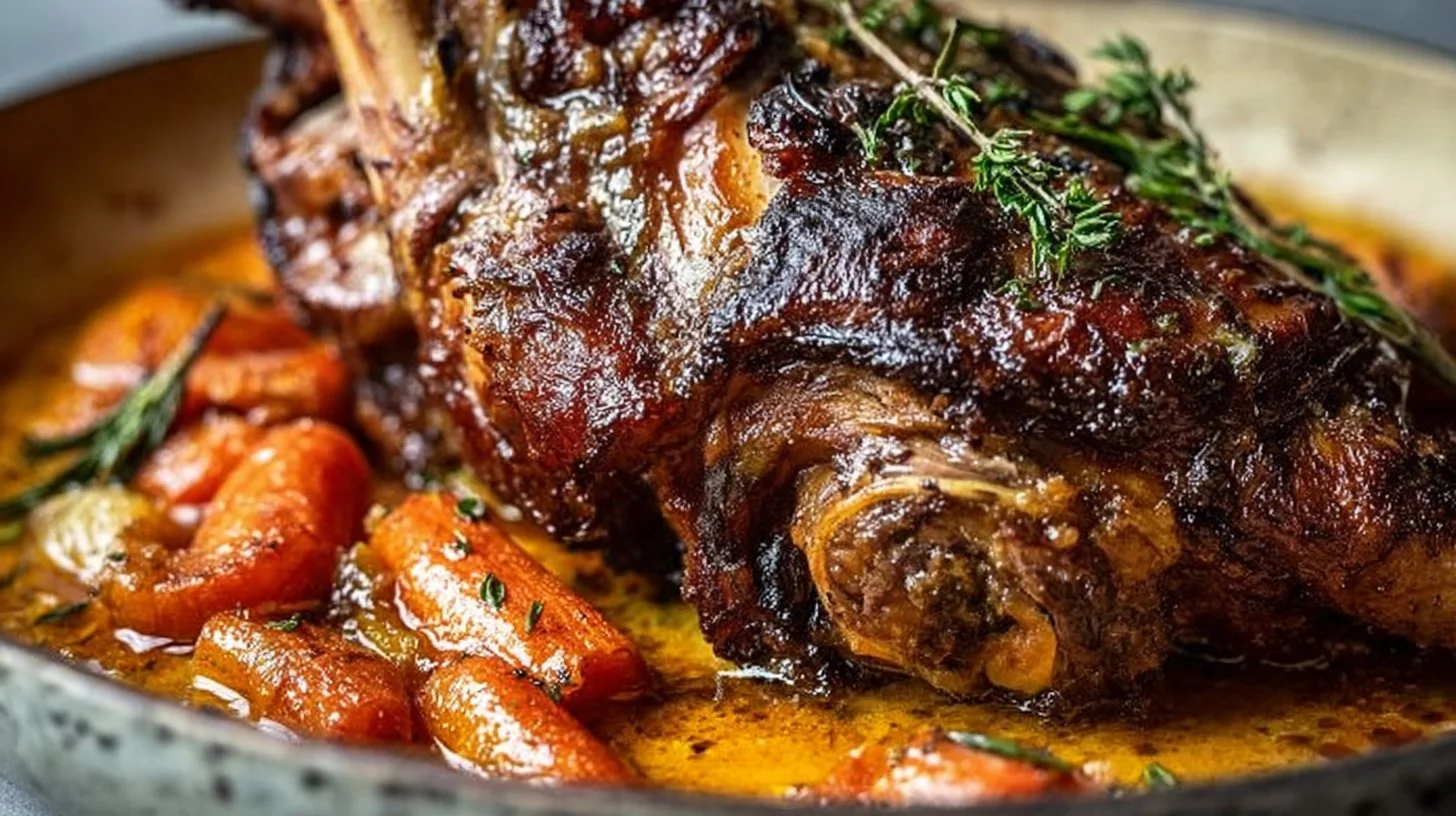 Épaule d’agneau confite : un plat réconfortant aux saveurs exquises