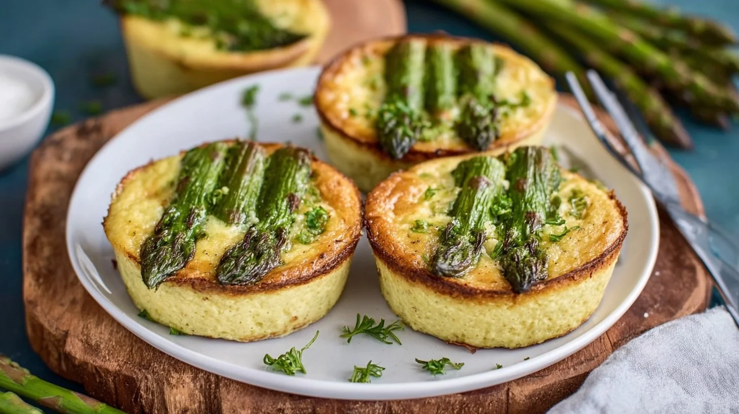 Flans de petits asperges et parmesan au Thermomix : une douceur printanière à savourer !