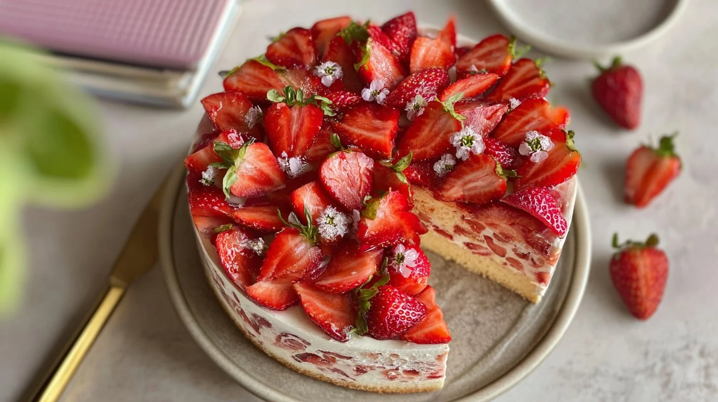 Fraisier avec Vanille Bourbon : Un Délice Fruité et Crémeux à Déguster en Toutes Occasions