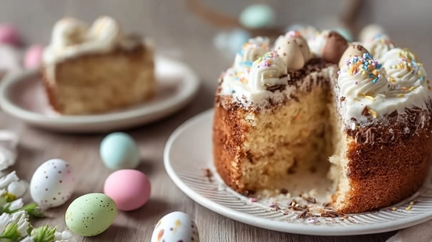 Gâteau de Pâques moelleux : un dessert surprenant et convivial