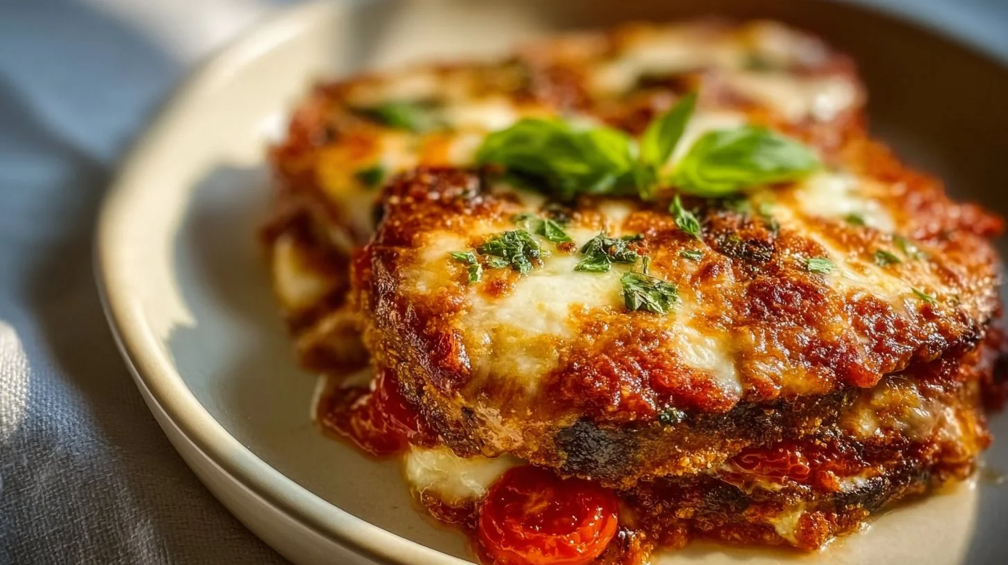 Parmigiana italienne savoureuse : un plat familial simple