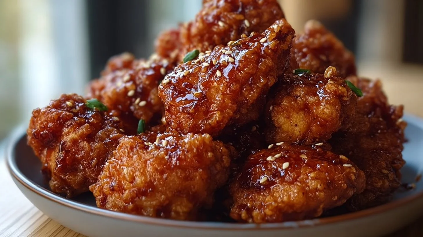 Poulet frit coréen croustillant : une recette asiatique savoureuse
