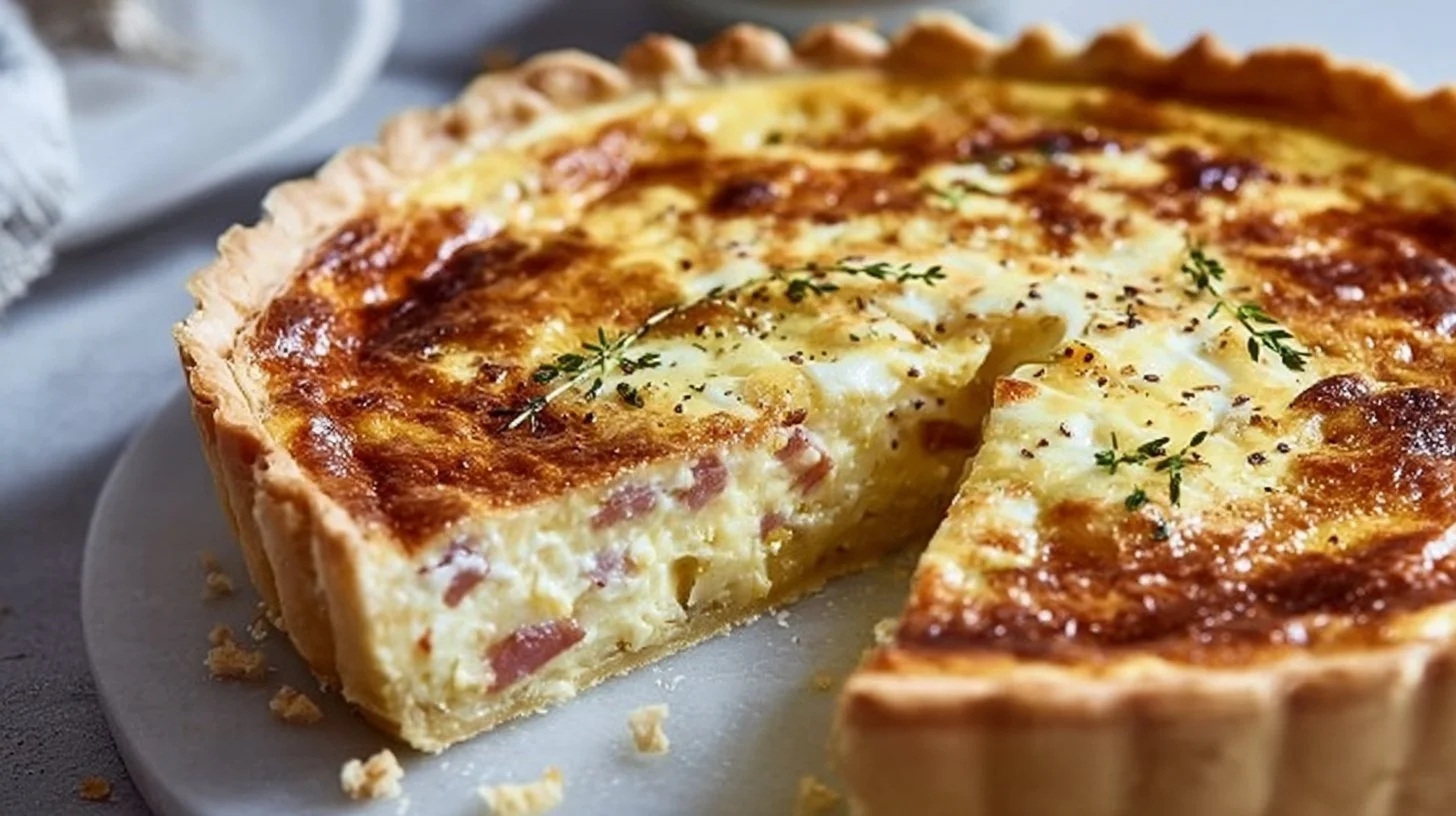 Quiche Lorraine savoureuse : un plat familial simple