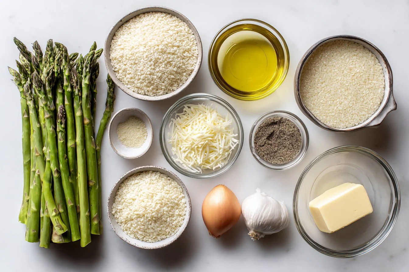 Risotto crémeux aux asperges