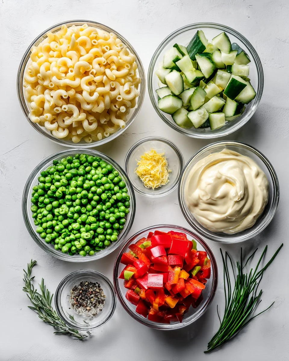 Salade froide au macaroni