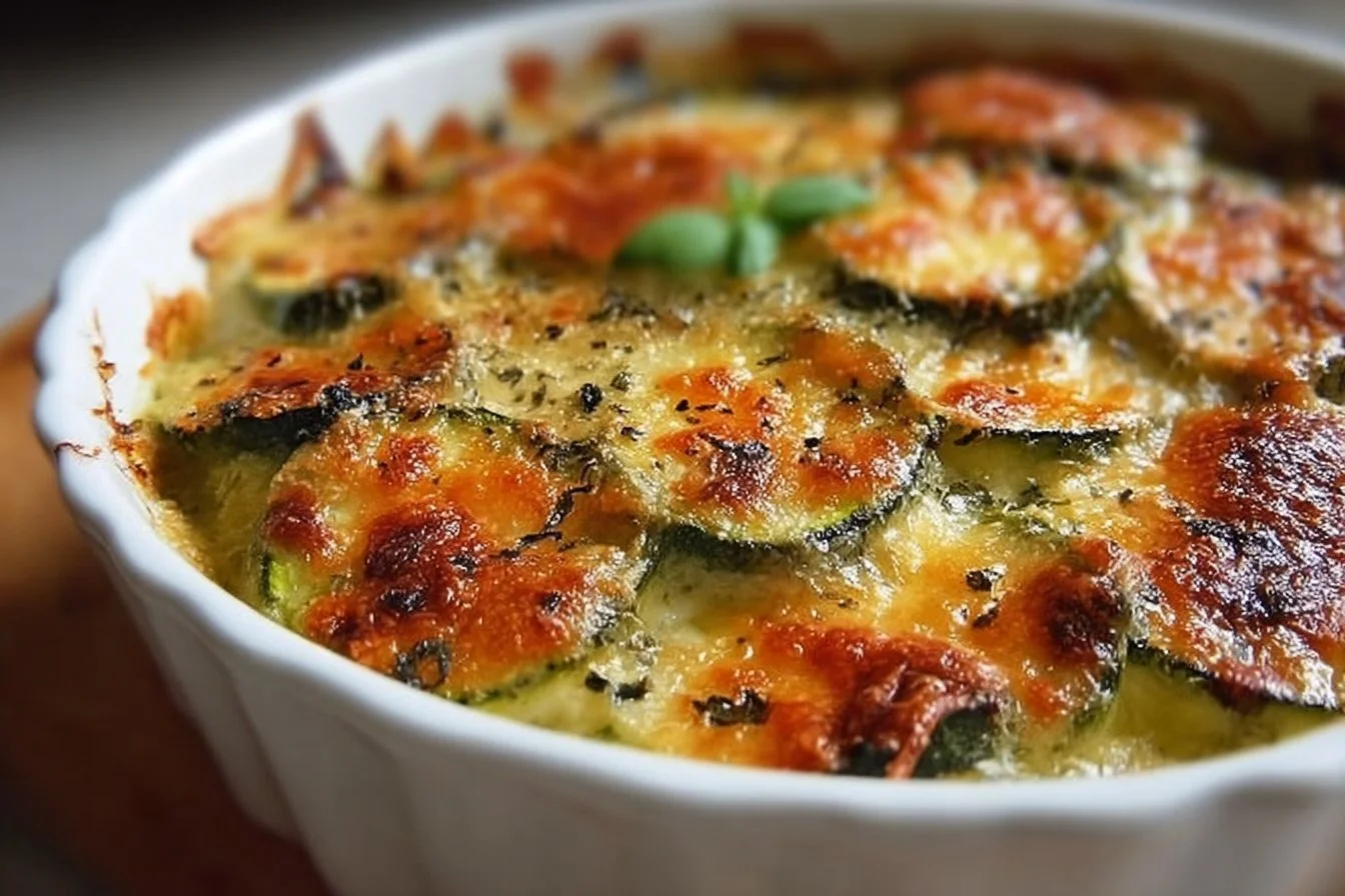 Savourez un Gratin de Courgettes au Four : Recette Crémeuse et Réconfortante