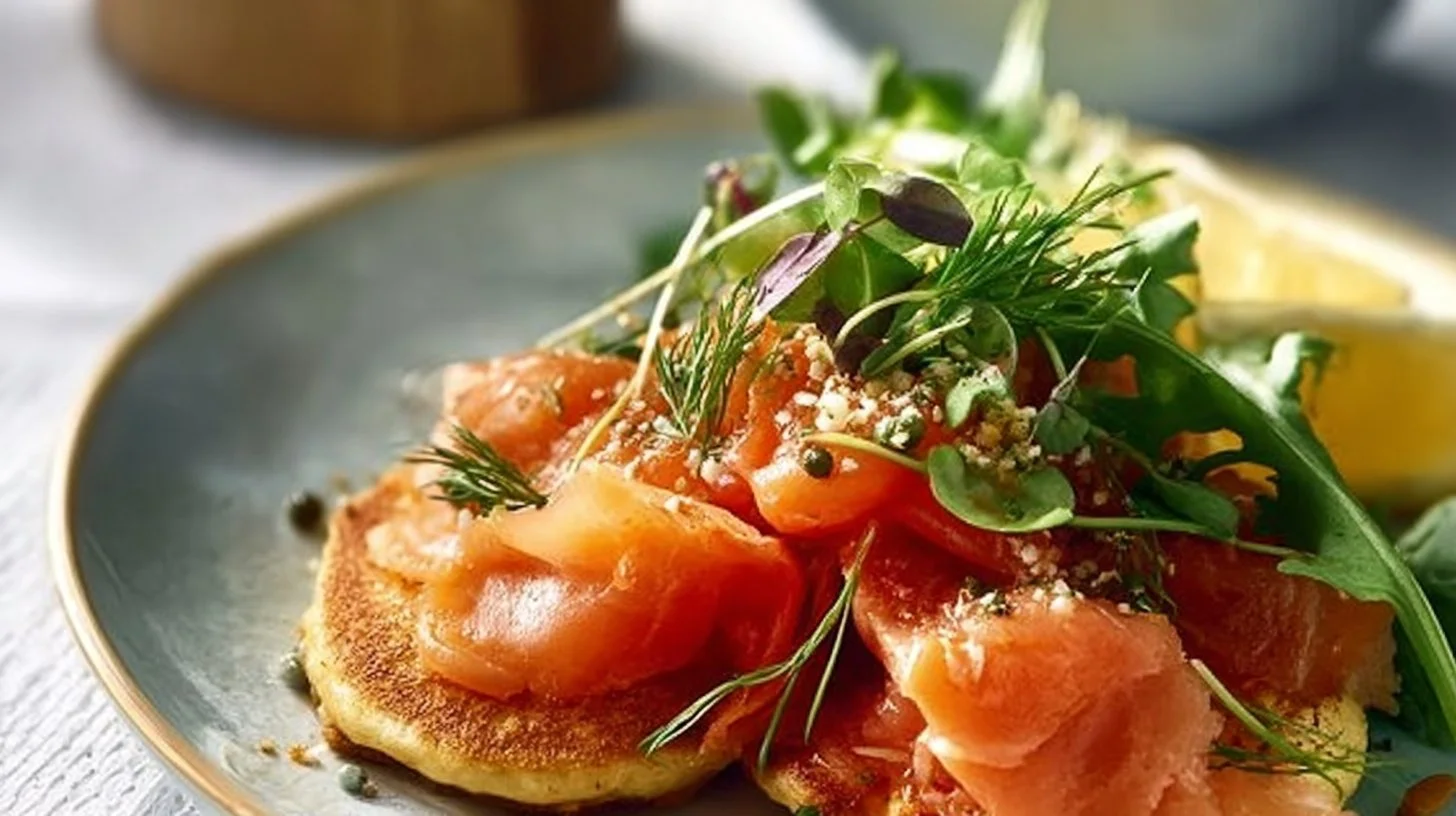 Assiette saumon & blinis : Une délicieuse façon de bruncher