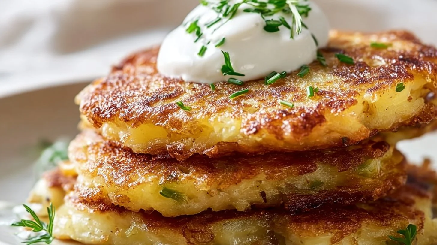 Galettes de pommes de terre râpées : une recette croustillante et gourmande pour vos repas en famille