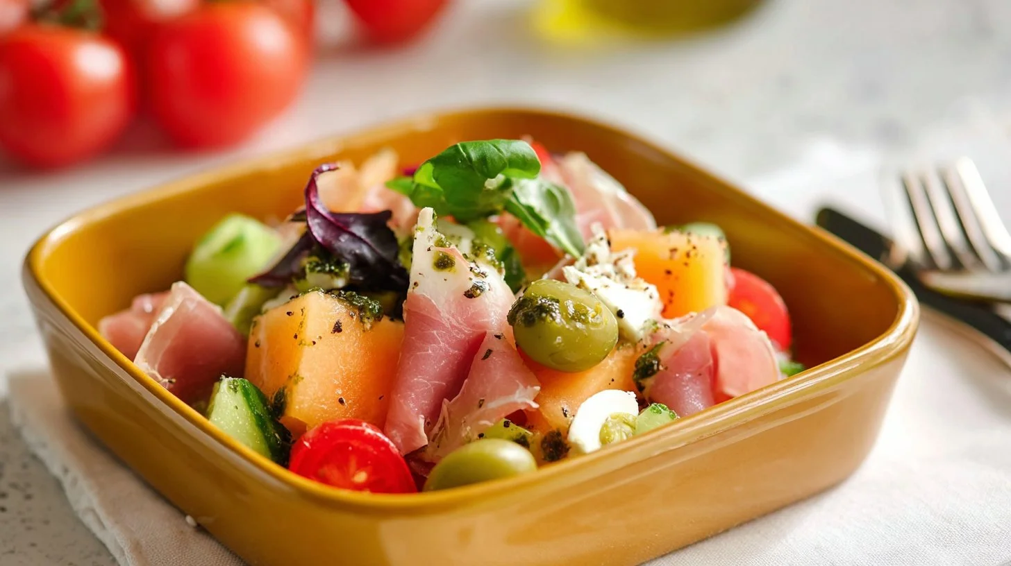 Salade de melon et jambon : Une fraîcheur gourmande pour vos repas d’été