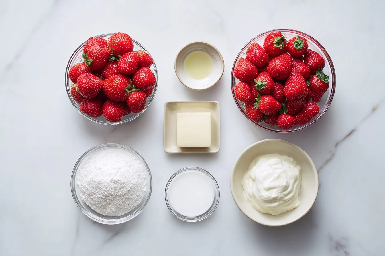Tarte aux fraises