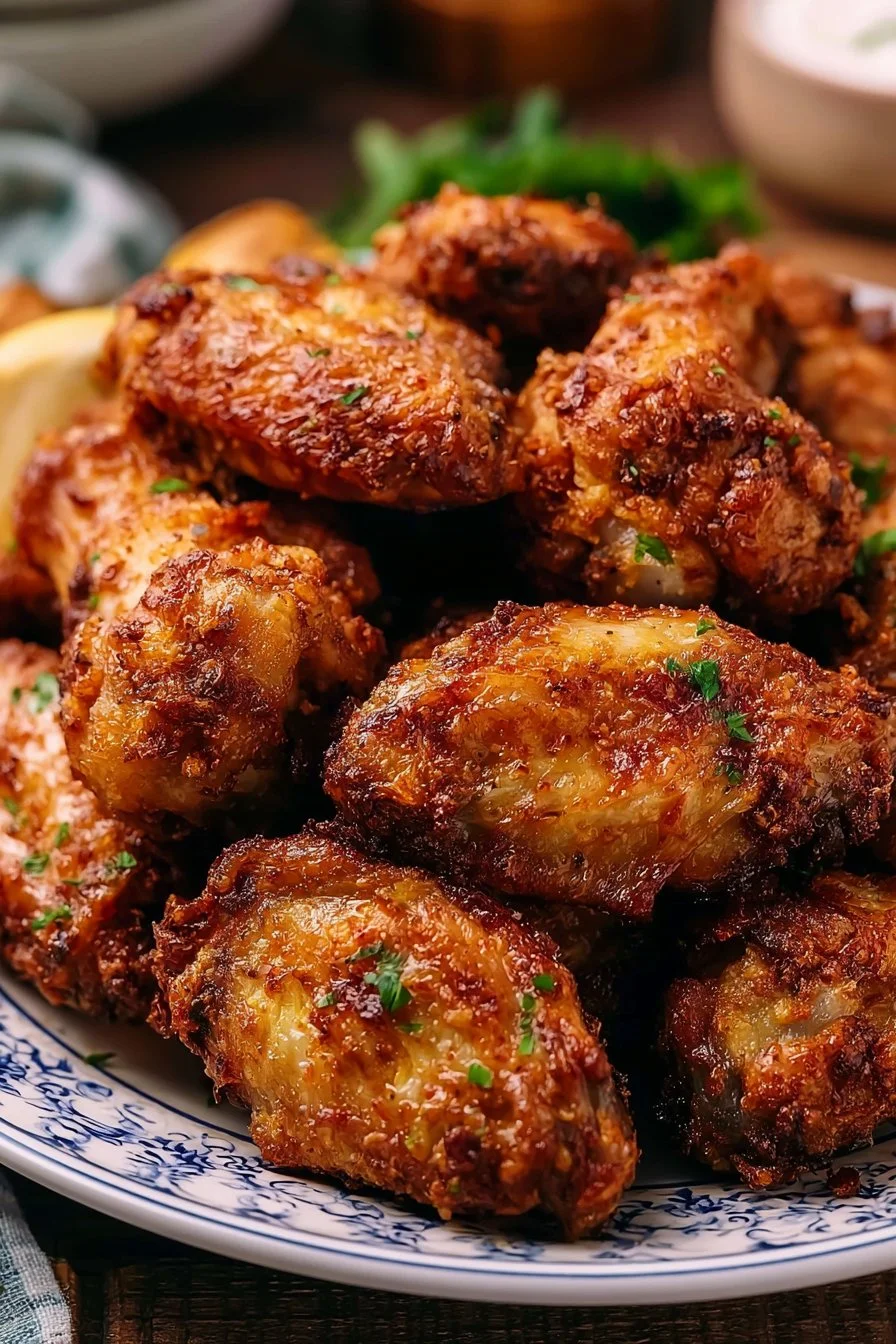 Ailes de poulet à l’air fryer (ultra croustillantes, sans friture)