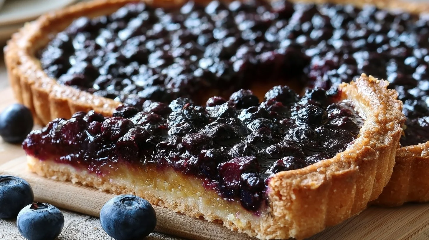 Tarte aux myrtilles d’Alsace