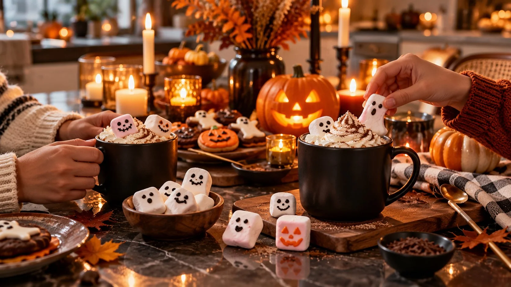 Chocolat chaud halloween : recette rapide