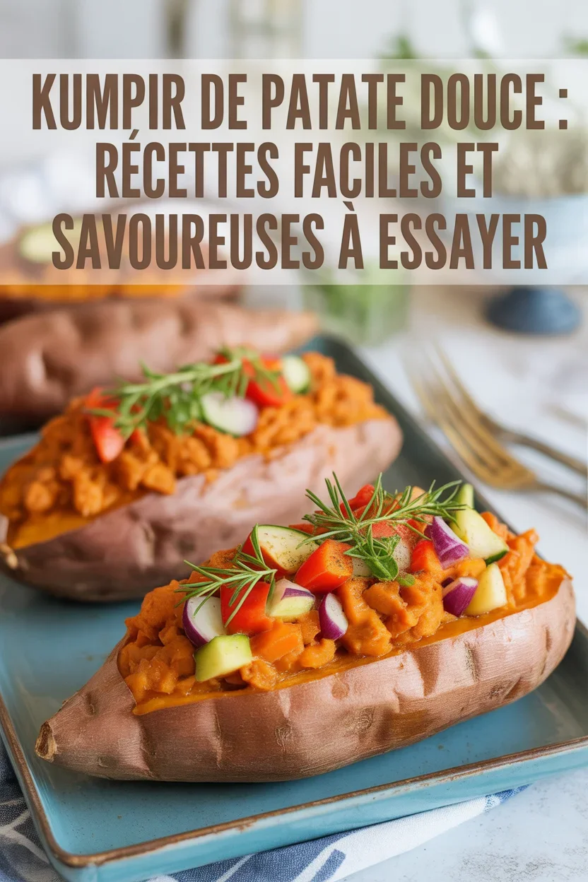 Kumpir de patate douce